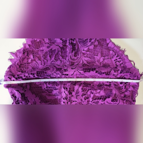 For Love and Lemons Maui Waui Lace Dress Purple Orchid - Picture 7 of 9